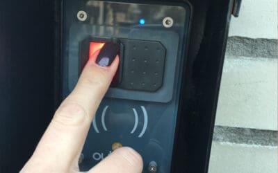 Extra veiligheid door de vingerscan